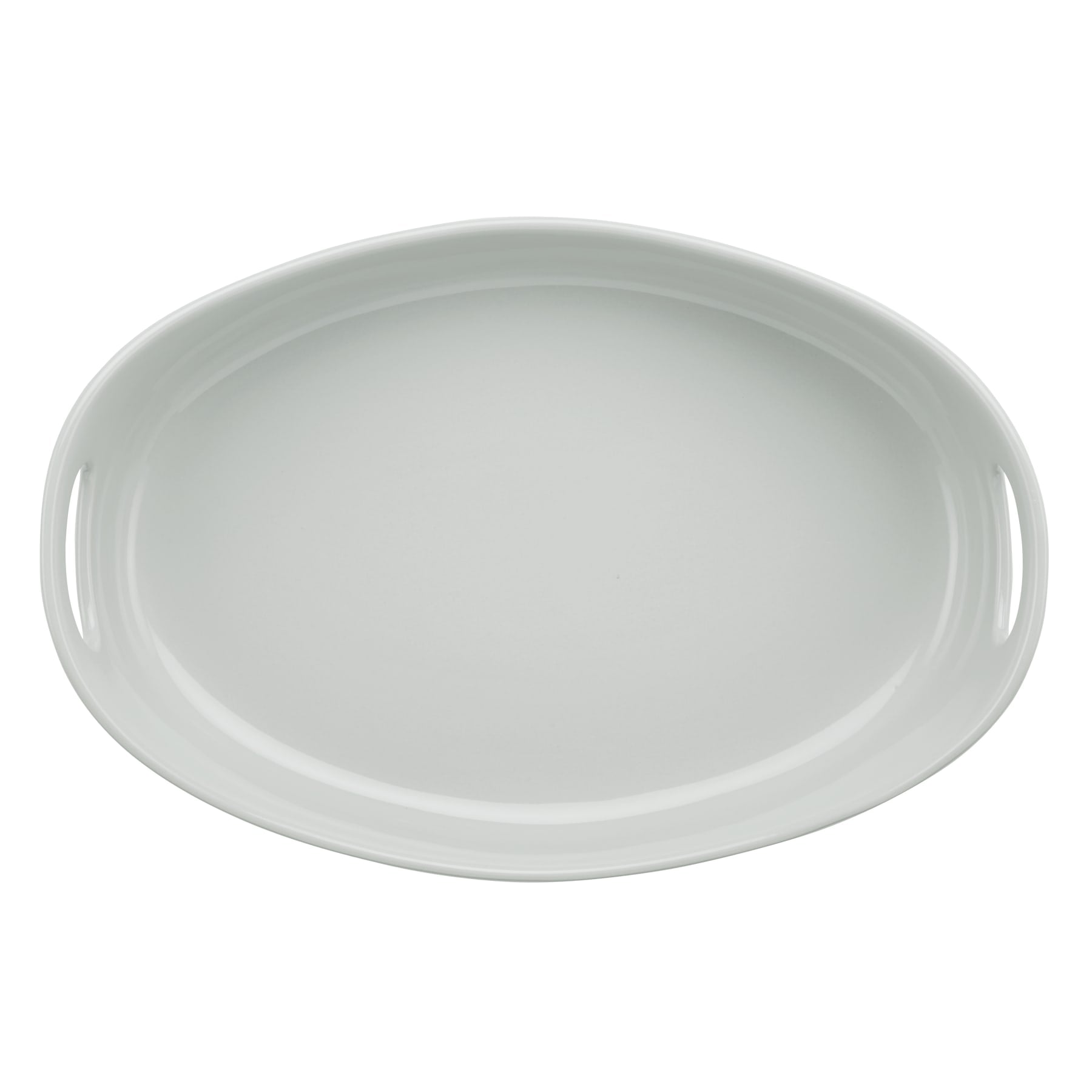 Ovenware Bubble & Brown 4.5-Quart Oval Baker | Sea Salt Gray